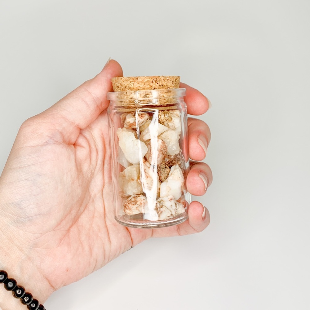 Protection Jars • Arizona Crystal Jars • Raw Arizona Rocks • Home Decor Crystals